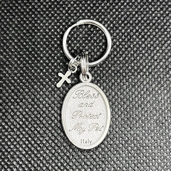 St. Francis Pet Collar Medal - Picture 3 of 4